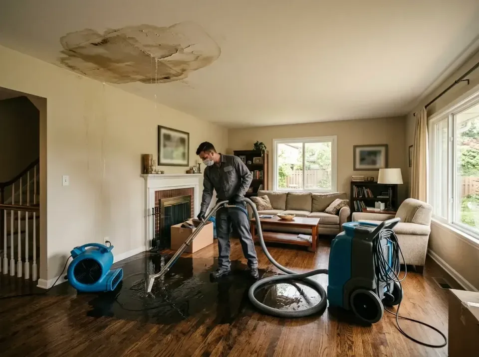 attic-pipe-burst-ceiling-drip-008 — frequently asked questions, Water Damage Restoration & Carpet Care in Colstrip, MT